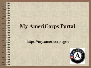 My AmeriCorps Portal