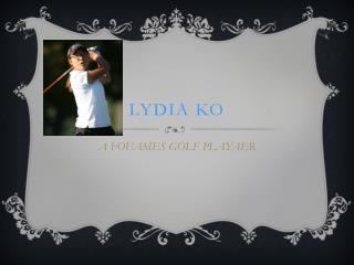 Lydia Ko