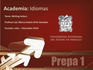 Academia: Idiomas