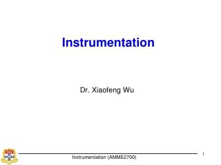 Instrumentation