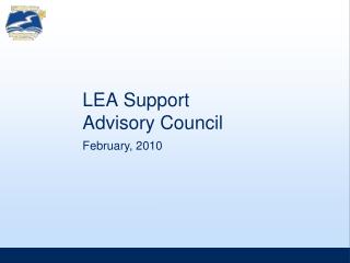 LEA Support Advisory Council