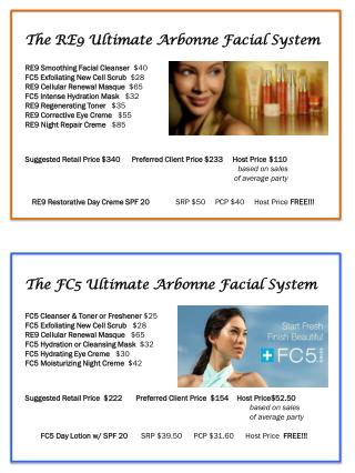 The FC5 Ultimate Arbonne Facial System