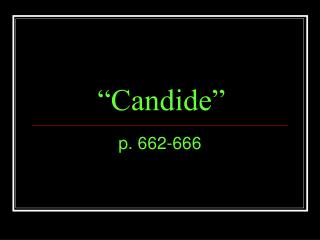 “Candide”