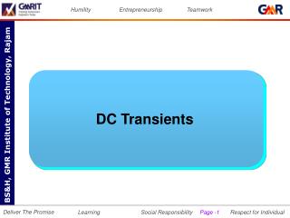 DC Transients