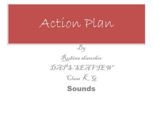 Action Plan