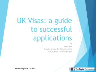UK Visas: a guide to successful applications