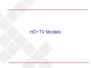 HD-TV Models