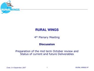 RURAL WINGS