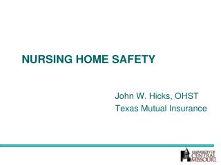 NURSING HOME SAFETY