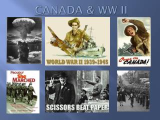 Canada &amp; ww ii