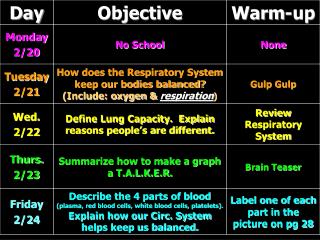 Warm-ups