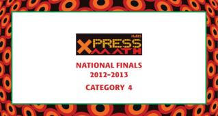 XM Q P National Finals 2012 2013 Level 4
