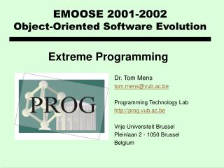 EMOOSE 2001-2002 Object-Oriented Software E volution