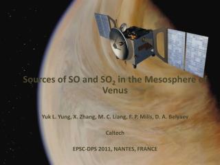 Sources of SO and SO 2 in the Mesosphere of Venus