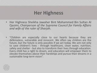 Her Highness