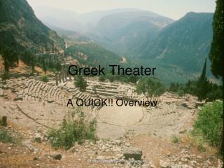 Greek Theater