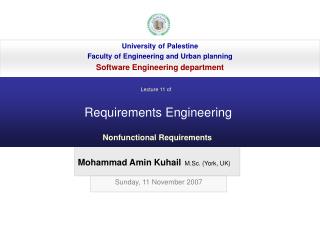 Requirements Engineering