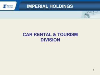 IMPERIAL HOLDINGS