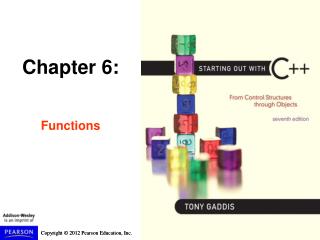 Chapter 6: Functions