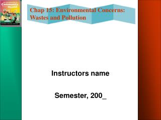 Instructors name Semester, 200_