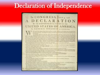 Declaration of Independence