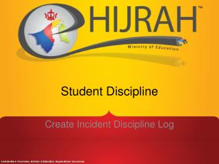 Student Discipline