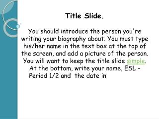 Timeline Slide