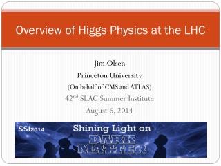 Overview of Higgs Physics at the LHC