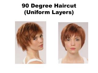 90 Degree Haircut (Uniform Layers)