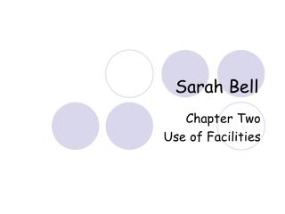 Sarah Bell