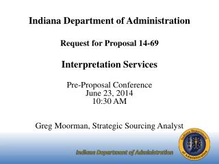 Indiana Department of Administration