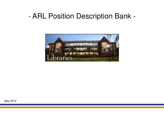 - ARL Position Description Bank -