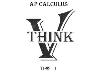 AP CALCULUS