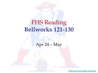 FHS Reading Bellworks 121-130