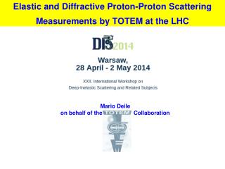 Elastic and Diffractive Proton-Proton Scattering Measurements by TOTEM at the LHC