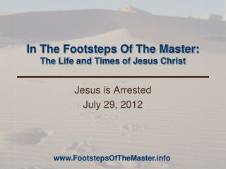 In The Footsteps Of The Master: The Life and Times of Jesus Christ