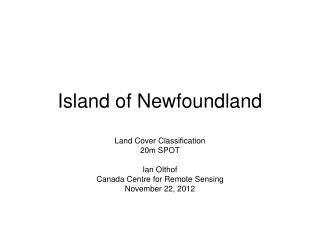 Island of Newfoundland