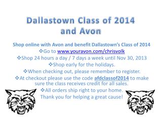 Dallastown Class of 2014 and Avon