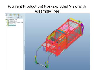 (Current Production) Non-exploded View with Assembly Tree