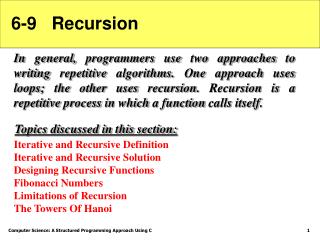 6-9 Recursion