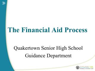 The Financial Aid Process