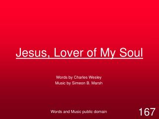 Jesus, Lover of My Soul