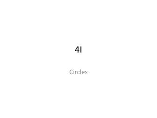Circles