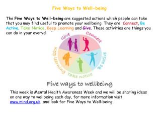 Five Ways to Well-being