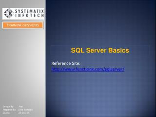 Reference Site: functionx/sqlserver/