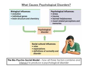 What Causes Psychological Disorders?