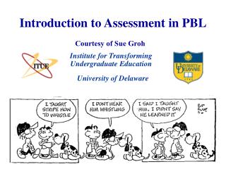 Introduction to Assessment in PBL