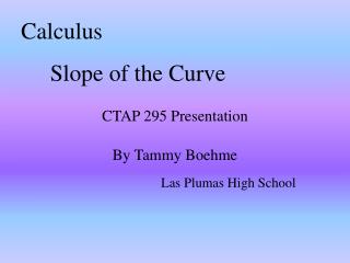 CTAP 295 Presentation