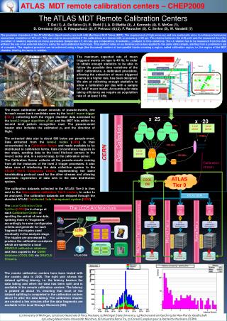ATLAS MDT remote calibration centers – CHEP2009