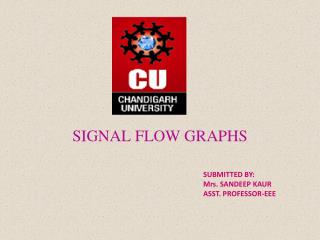 SIGNAL FLOW GRAPHS